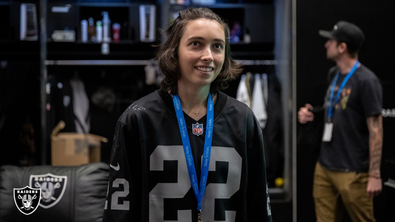 Las Vegas Raiders partner with Make-A-Wish to assist in fulfilling