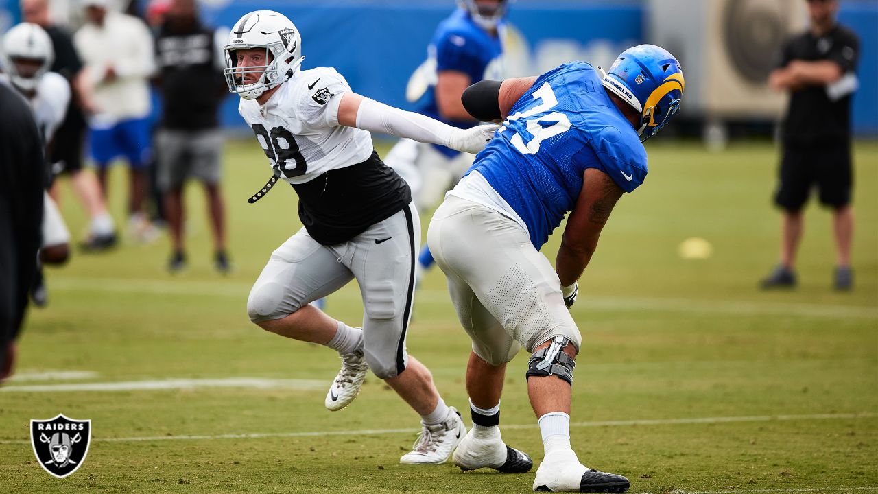 Raiders' Jimmy Garoppolo, Maxx Crosby Got 'Chippy' at Practice