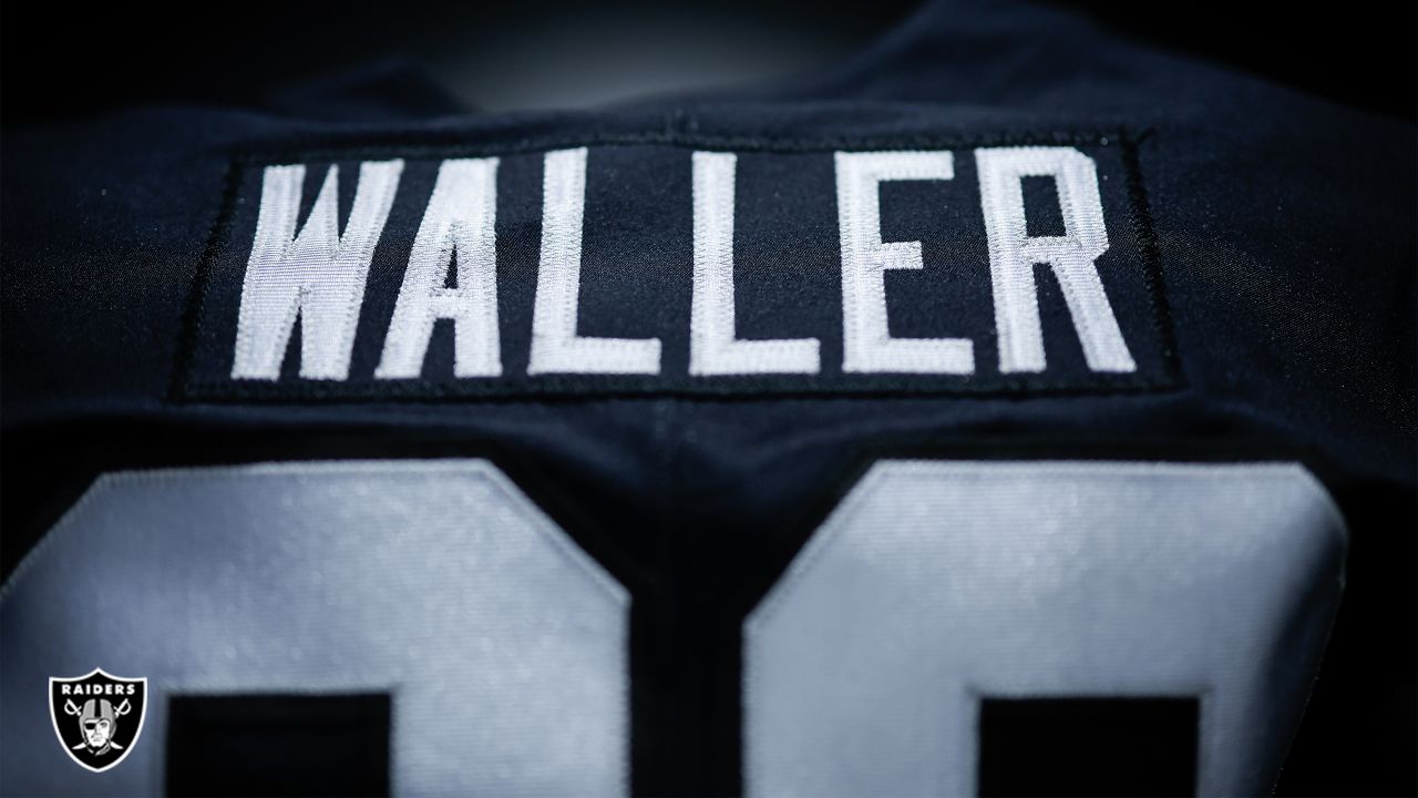 Darren Waller honored as Raiders' Walter Payton NFL Man of the Year nominee  in pregame celebration