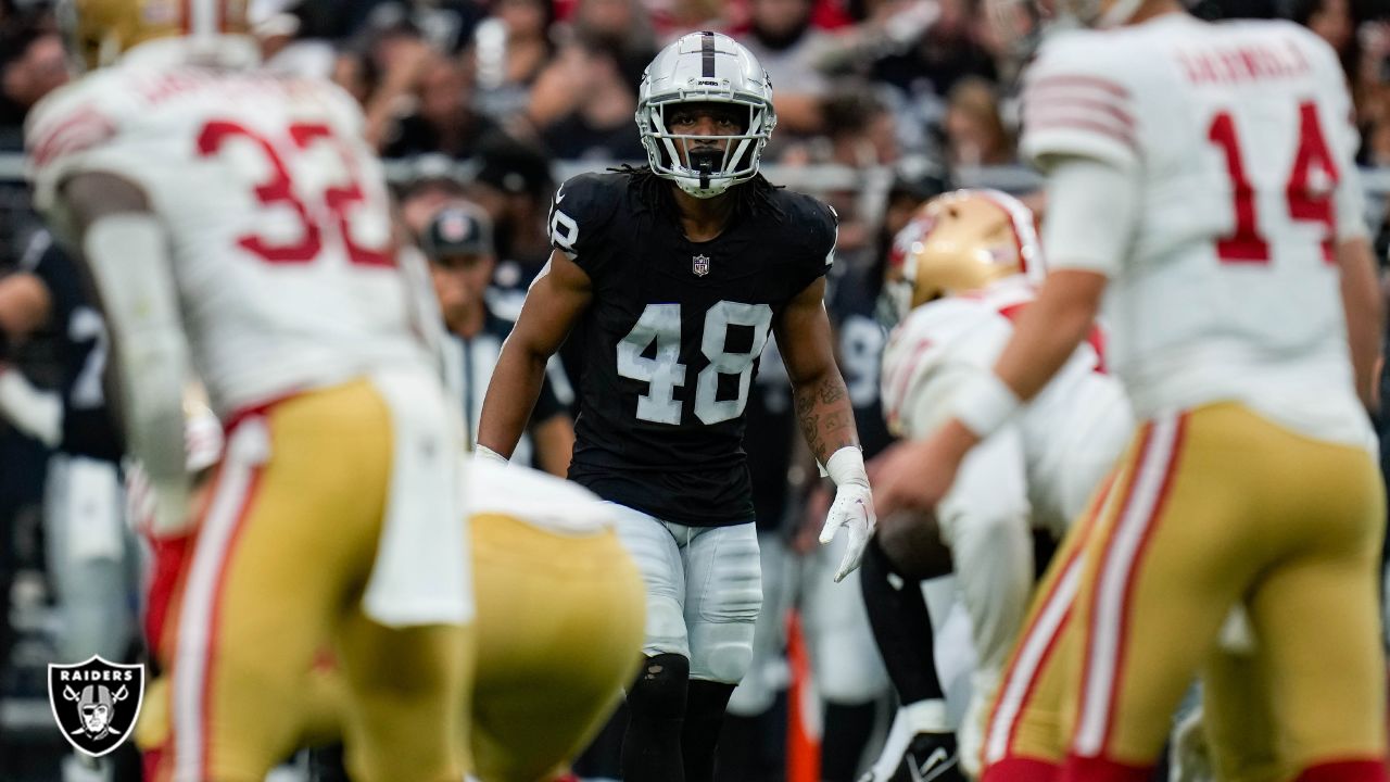 Las Vegas Raiders vs. San Francisco 49ers live game updates