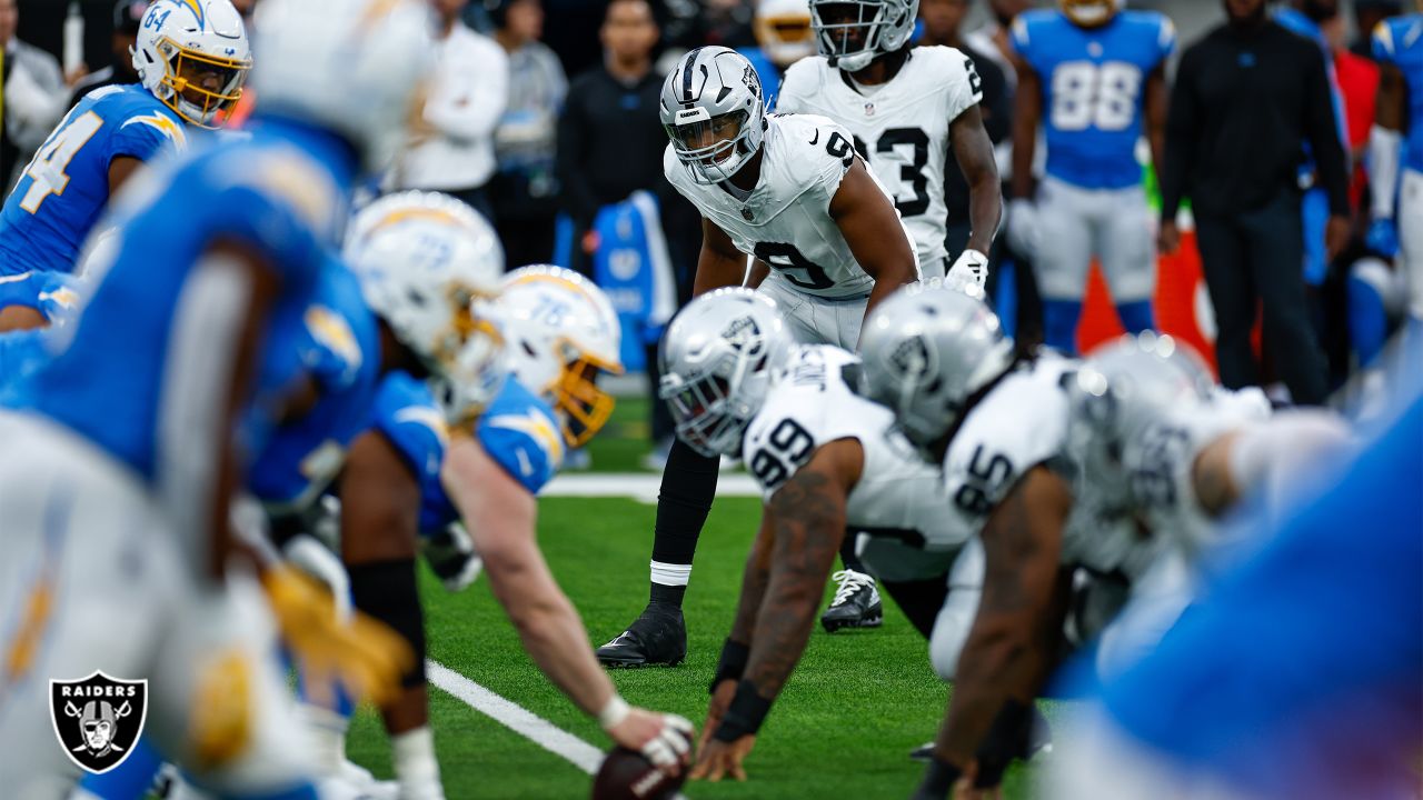 Halftime Report: Raiders fall behind early against the Chargers