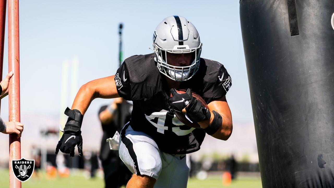 Alec Ingold injury: Raiders FB in tears after being carted off field