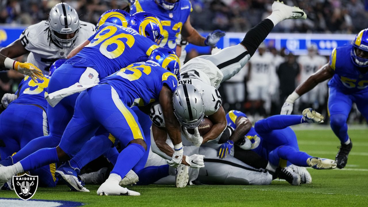 Nate Hobbs shows out in Los Angeles, earns game ball from Coach Gruden