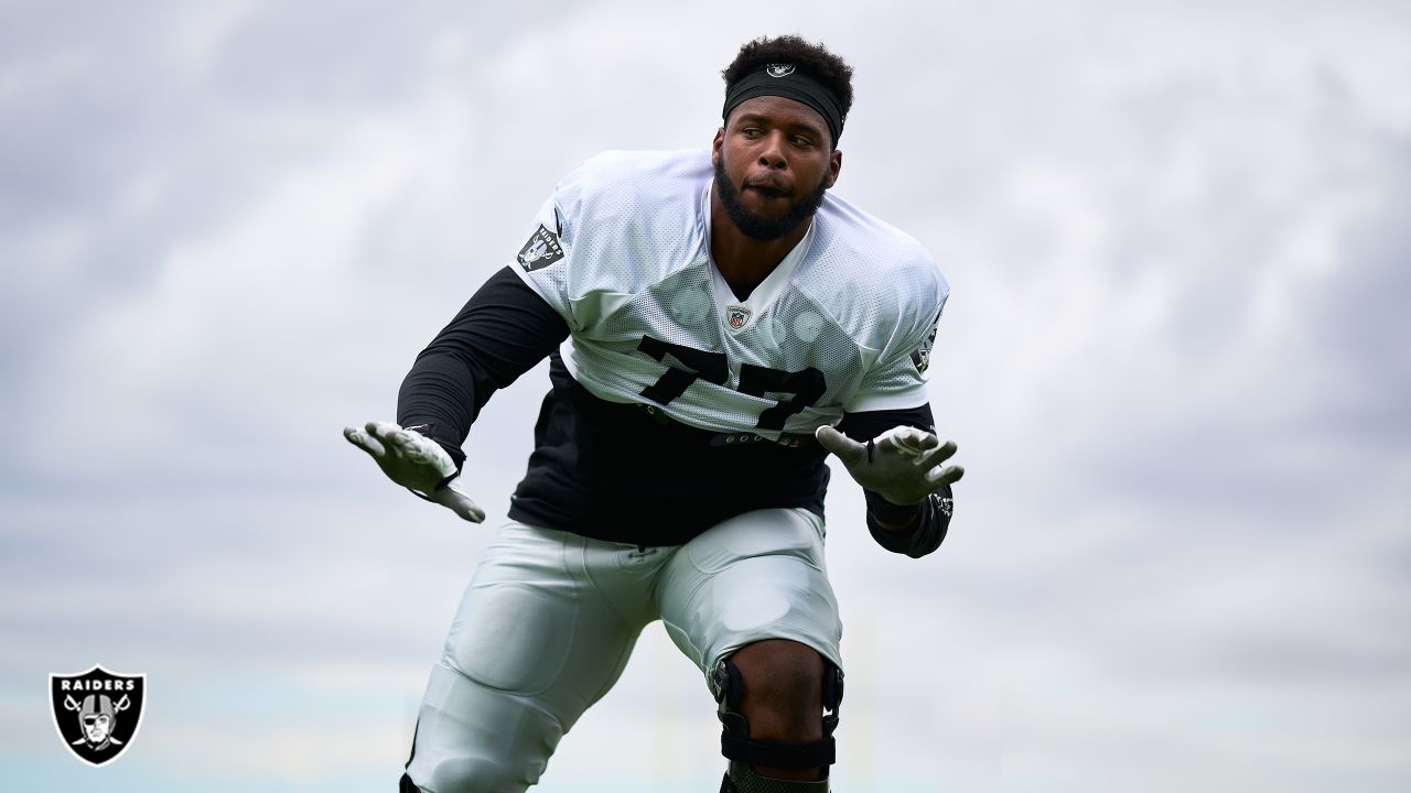 Raiders training camp 2023: Tre'von Moehrig loves energy of defense -  Silver And Black Pride