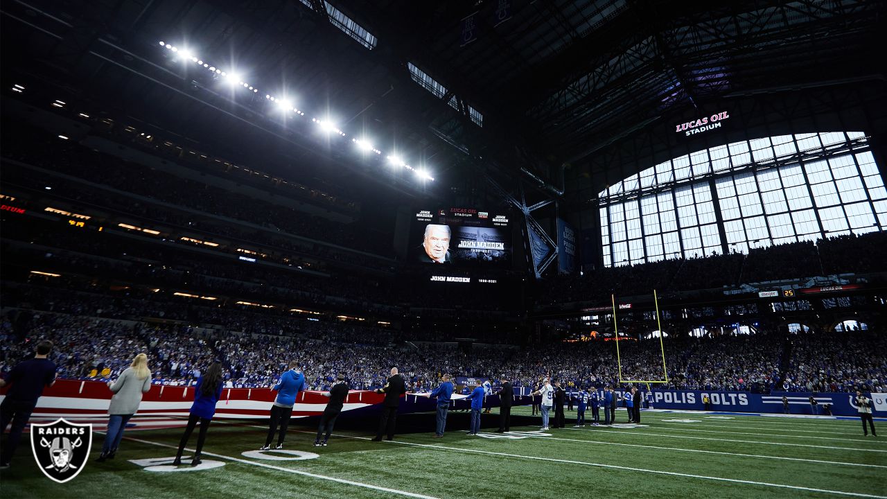 Las Vegas Raiders at Indianapolis Colts, Lucas Oil Stadium