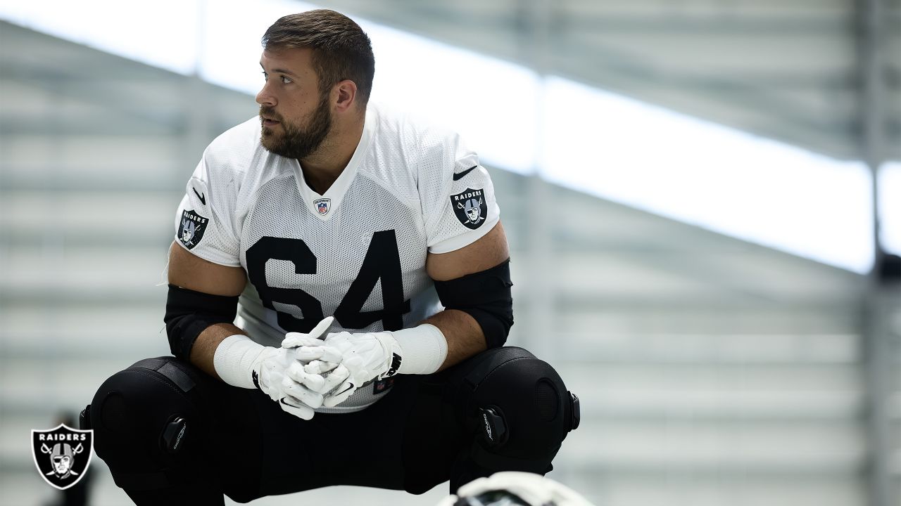 Las Vegas Raiders safety Isaiah Pola-Mao (20) is seen during warm ups  before an NFL preseason football game against the Dallas Cowboys, Saturday,  Aug. 26, 2023, in Arlington, Texas. Dallas won 31-16. (