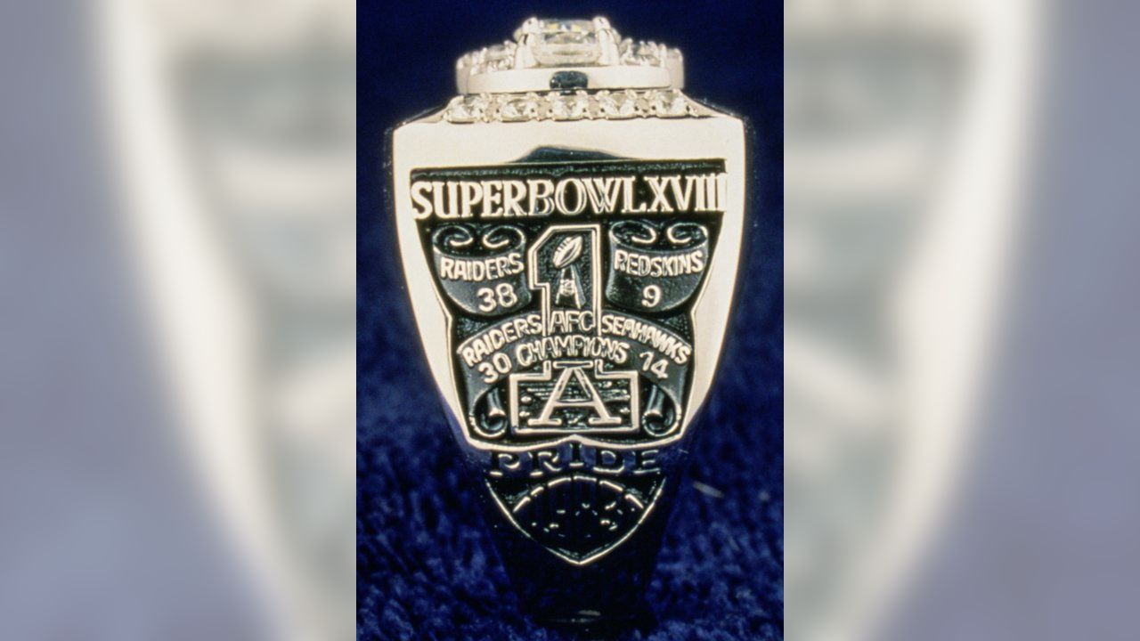 SUPER BOWL XVIII CHAMPION 1983 LOS ANGELES RAIDERS