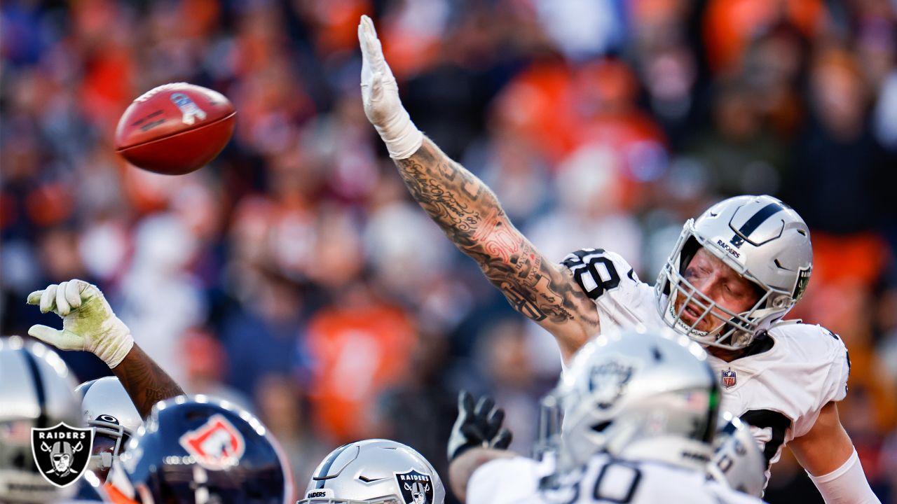 Las Vegas Raiders wide receiver Mack Hollins (10) against the Denver  Broncos during the second half of an NFL football game in Denver, Sunday,  Nov. 20, 2022. (AP Photo/Jack Dempsey Stock Photo - Alamy