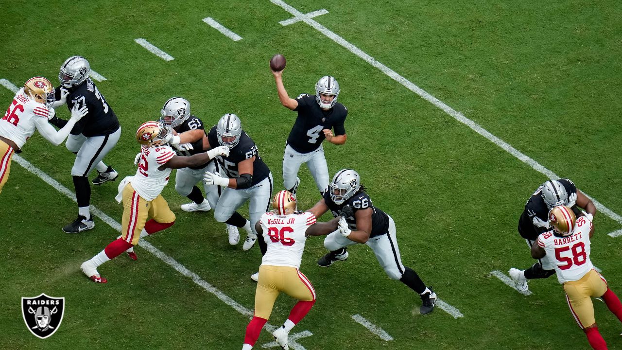 Raiders-49ers preseason: Aidan O'Connell recaps impressive NFL