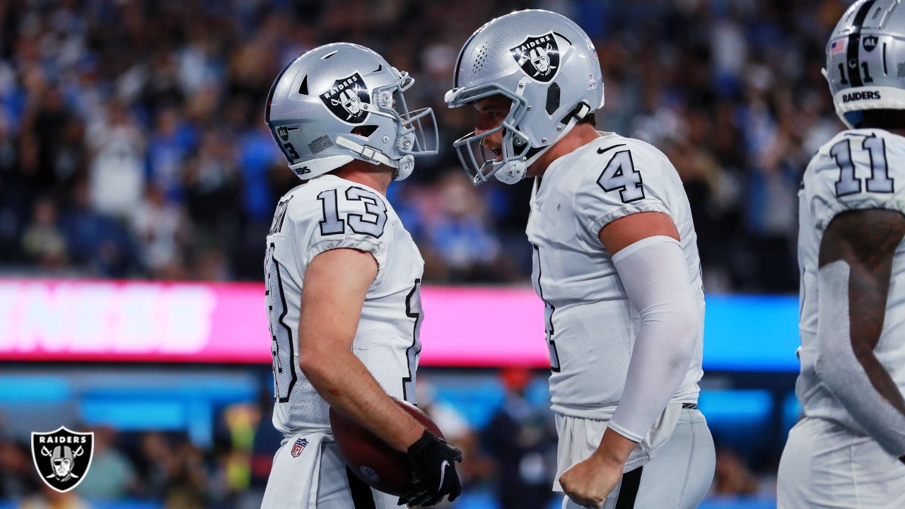 Hunter Renfrow, Raiders defense have their moments as team suffers loss in  Los Angeles