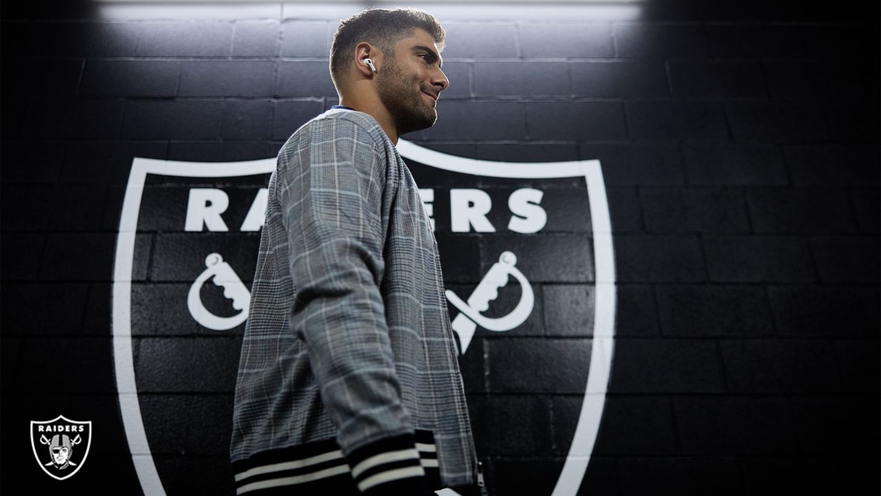 Can Raiders quarterback Jimmy Garoppolo lead the Raiders to the playoffs? -  Silver And Black Pride