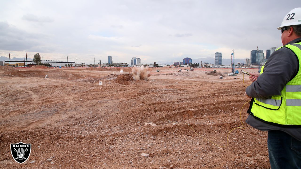 Oakland Raiders Break Ground in Las Vegas for New Stadium