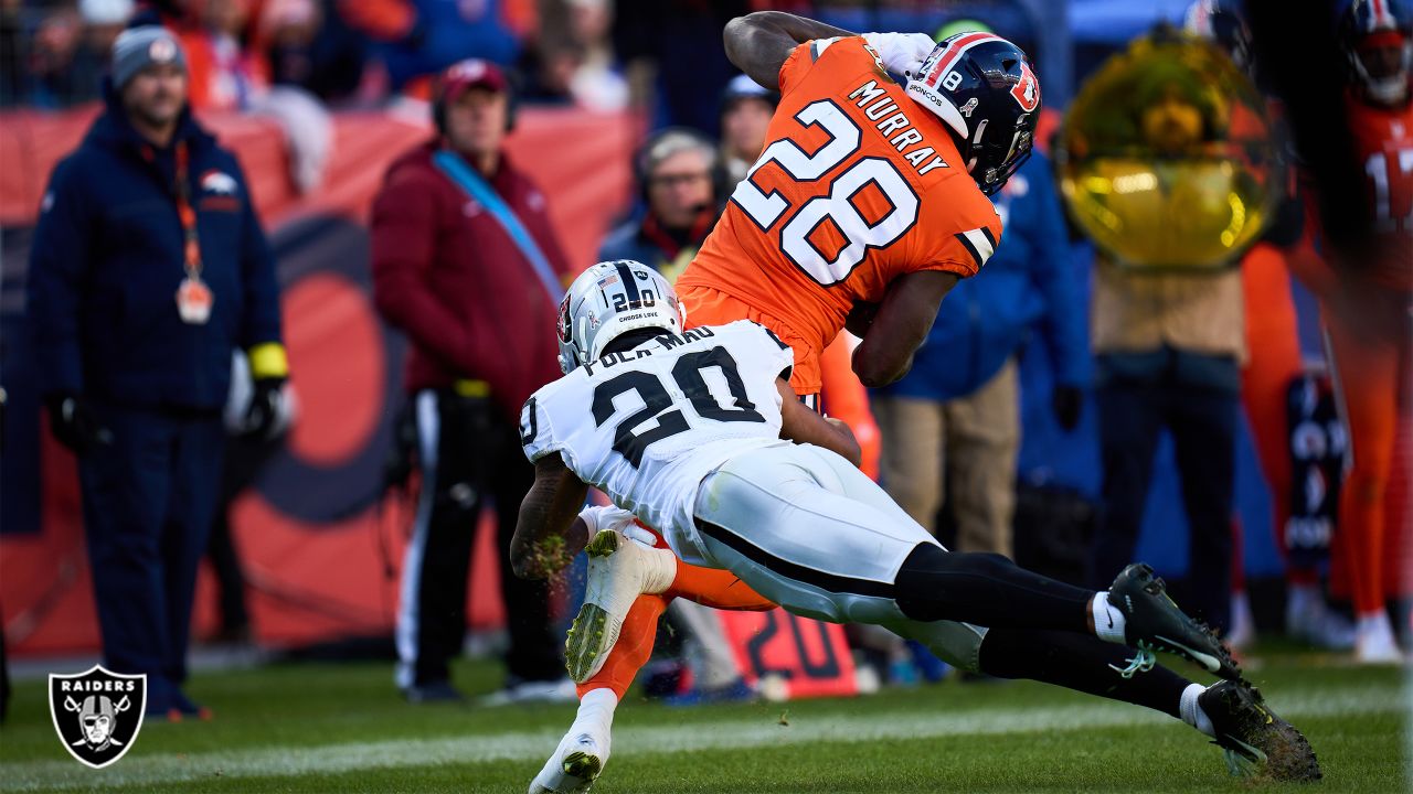 Las Vegas Raiders safety Matthias Farley (41) during the first half of an  NFL football game against the Denver Broncos, Sunday, Oct 2, 2022, in Las  Vegas. (AP Photo/Rick Scuteri Stock Photo - Alamy