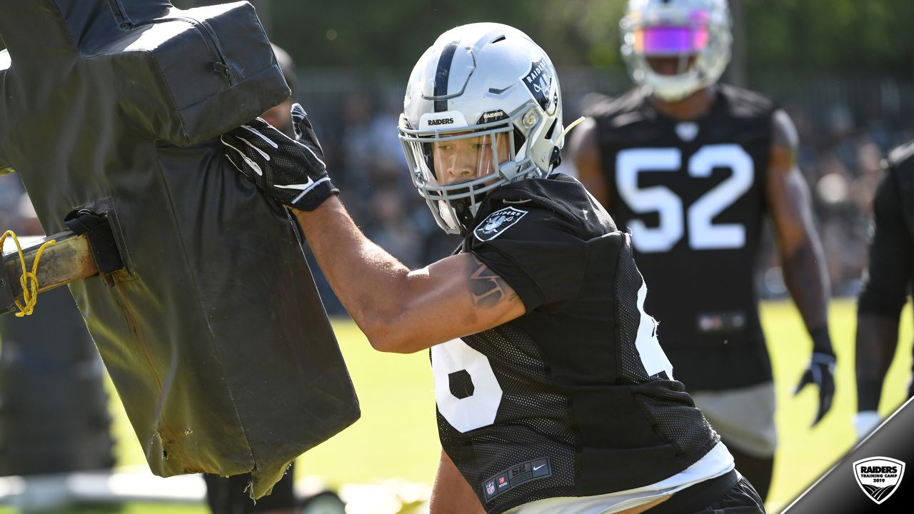 Raiders' Andrew DePaola stays optimistic in knee rehab