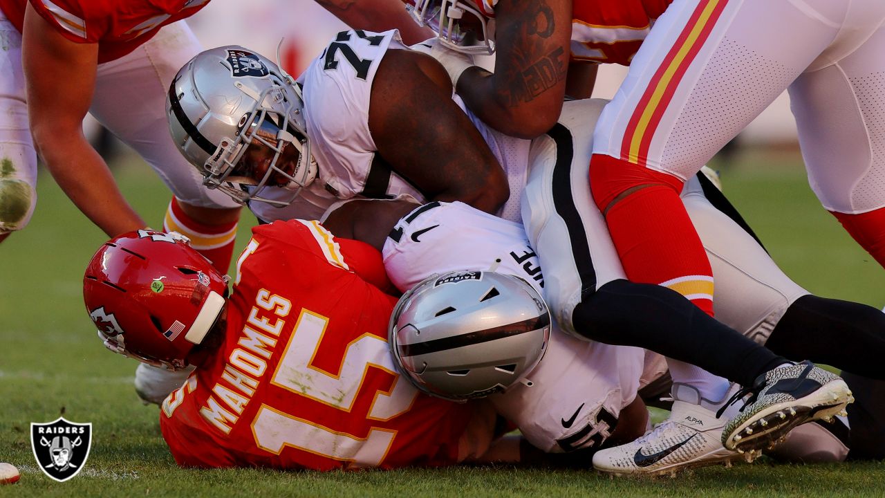 Clelin Ferrell Drops Raiders QB for a Sack