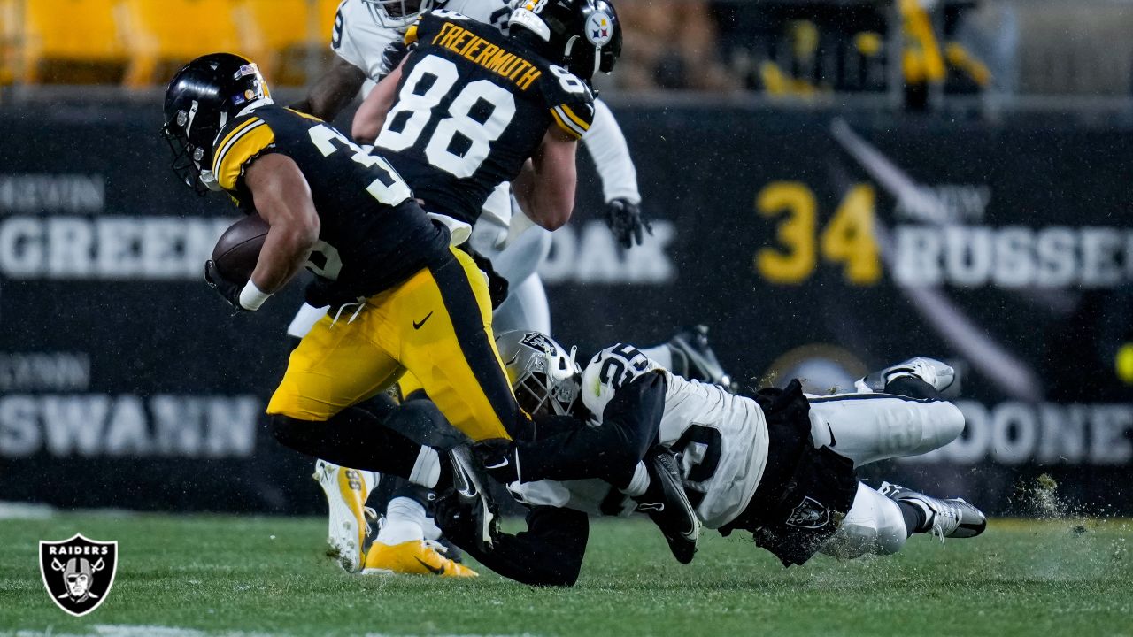 Raiders' quick slants: Pittsburgh Steelers win 23-18 - Silver And