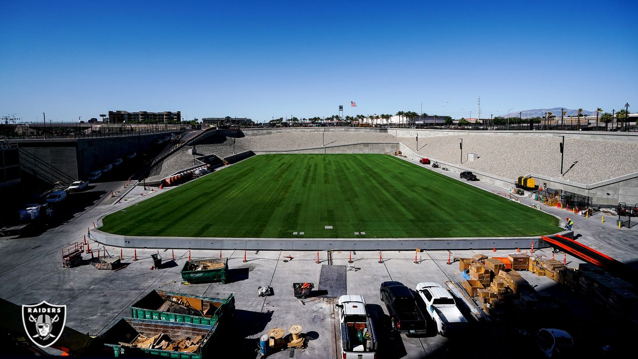 GETTING CLOSER! Big strides made on Allegiant Stadium construction