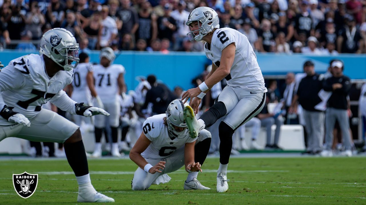 Las Vegas Raiders wide receiver Mack Hollins (10) runs during the second  half of an NFL football game against the Denver Broncos, Sunday, Oct. 2,  2022 in Las Vegas. (AP Photo/Abbie Parr