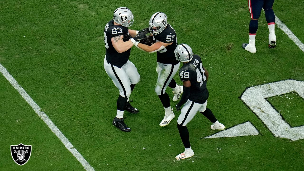 Las Vegas Raiders linebacker Luke Masterson (59) against the Indianapolis  Colts during the first half of an NFL football game, Sunday, Nov 13, 2022,  in Las Vegas. (AP Photo/Rick Scuteri Stock Photo - Alamy