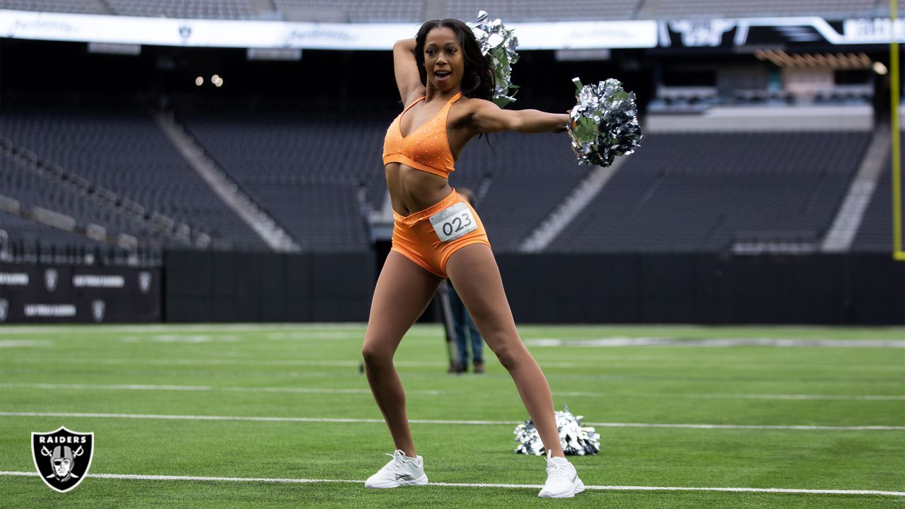 Photos: Raiderettes hold preliminary auditions for the 2022 squad