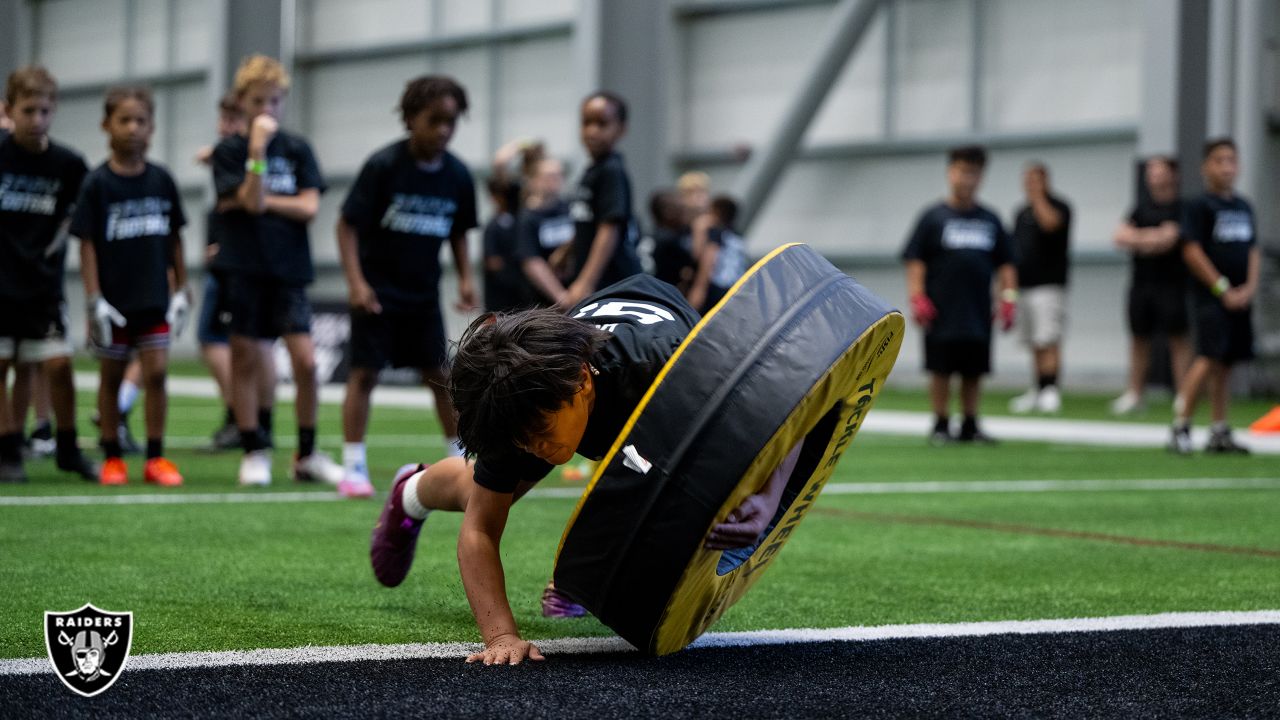 Photos: Local youth participate in Raiders Play Football Skills Camp