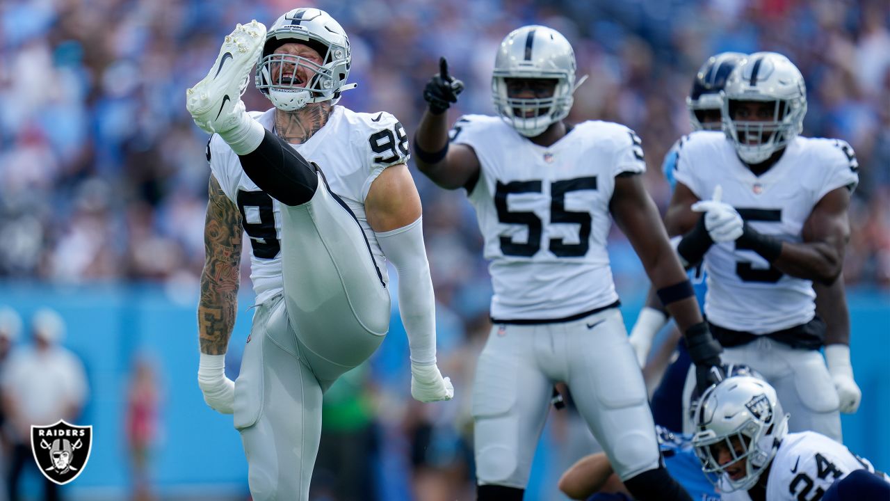 Mack Hollins's huge catches, career day gives Raiders chance late vs Titans