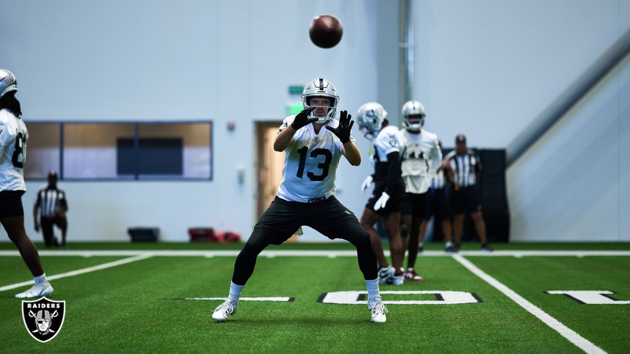 Defensive end Maxx Crosby mic'd up during 2023 Training Camp, motivates his  teammates and sets the bar for the first day of pads for the Las Vegas  Raiders