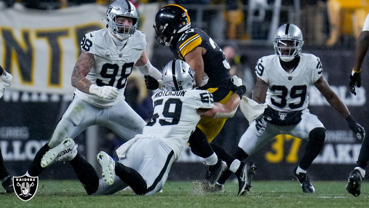 Raiders' quick slants: Pittsburgh Steelers win 23-18 - Silver And