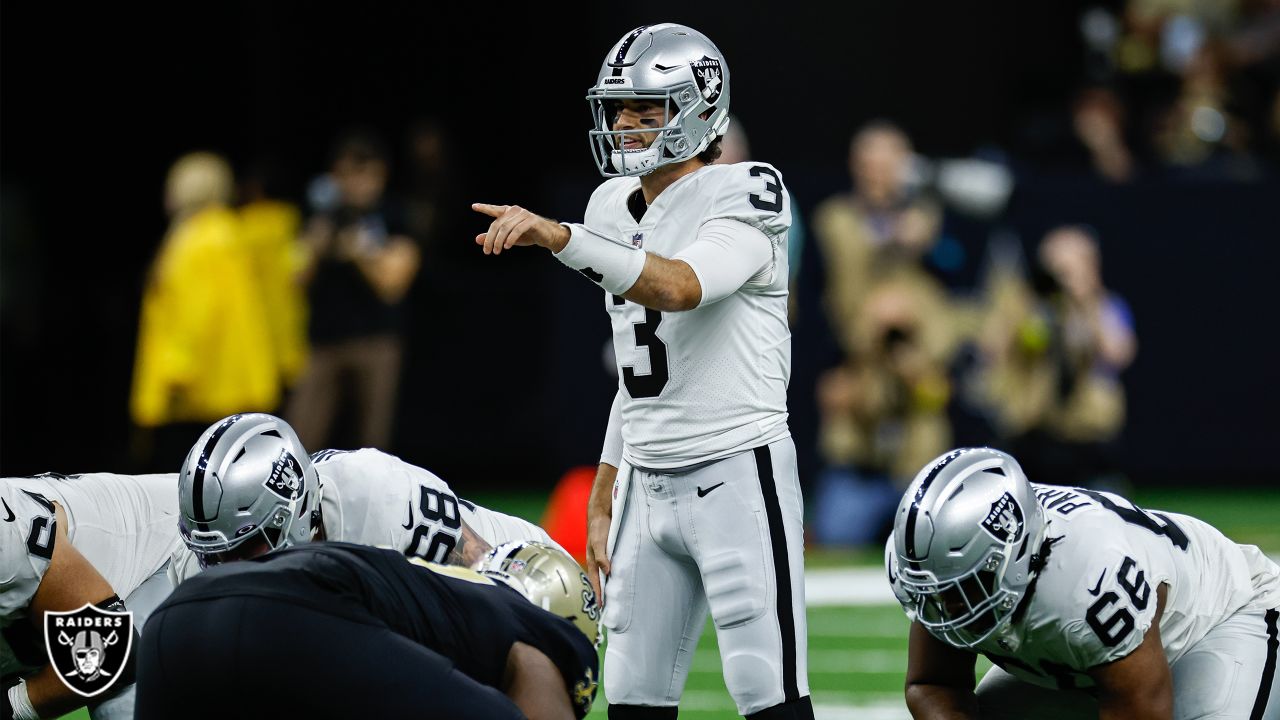 Las Vegas Raiders shutout 24-0 in uninspiring Week 8 loss to Saints