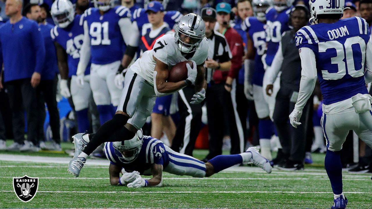 Las Vegas Raiders wide receiver Hunter Renfrow (13) warms up before an NFL  football game against the Houston Texans, Sunday, Oct. 23, 2022, in Las  Vegas. (AP Photo/John Locher Stock Photo - Alamy