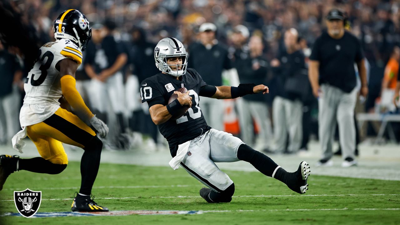 The Raiders lost to the Steelers 23-18 in their home opener.