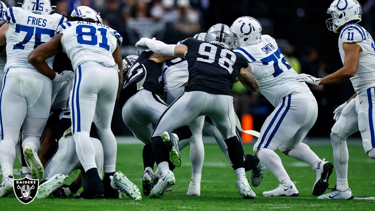 Indianapolis Colts vs. Las Vegas Raiders: Top photos from Week 10