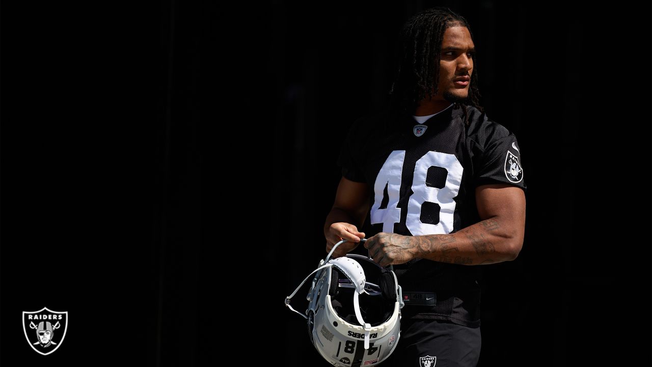 Raiders training camp 2023: Cornerback Nate Hobbs starts practicing -  Silver And Black Pride