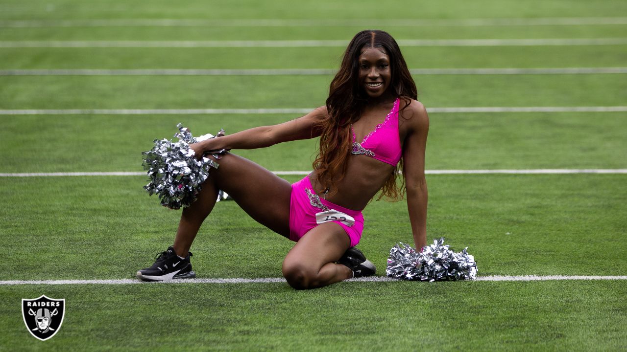 Photos: Raiderettes hold preliminary auditions for the 2022 squad