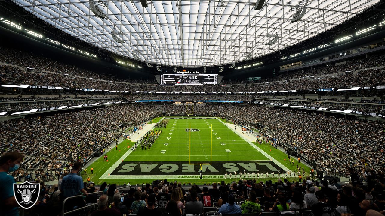 Watch: Allegiant Stadium prepares for Raiders' preseason opener