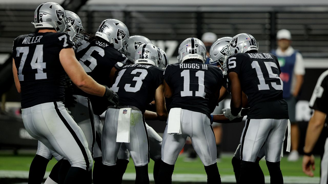 Raiders celebrate Las Vegas debut with victory over New Orleans Saints, NFL