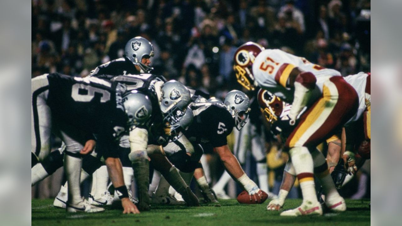 The Players' Tribune on X: On this day in 1984, Super Bowl XVIII was  dominated by the Los Angeles Raiders and Marcus Allen. Defeating the  Washington Redskins 38-9.  / X