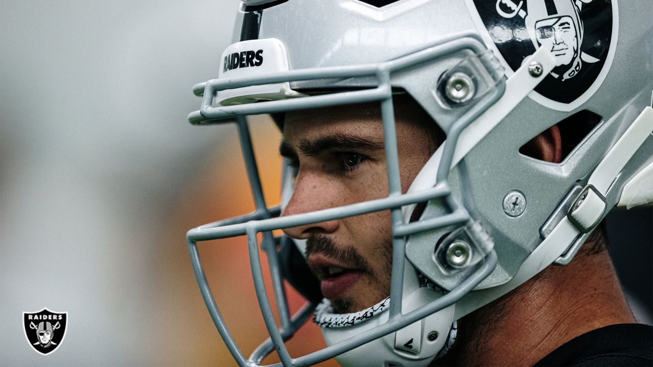 Las Vegas Raiders free safety Erik Harris #25 walks off the field after the  34-24 Raiders win against the New Orleans Saints after an NFL football  game, Monday, Sept. 21, 2020, in