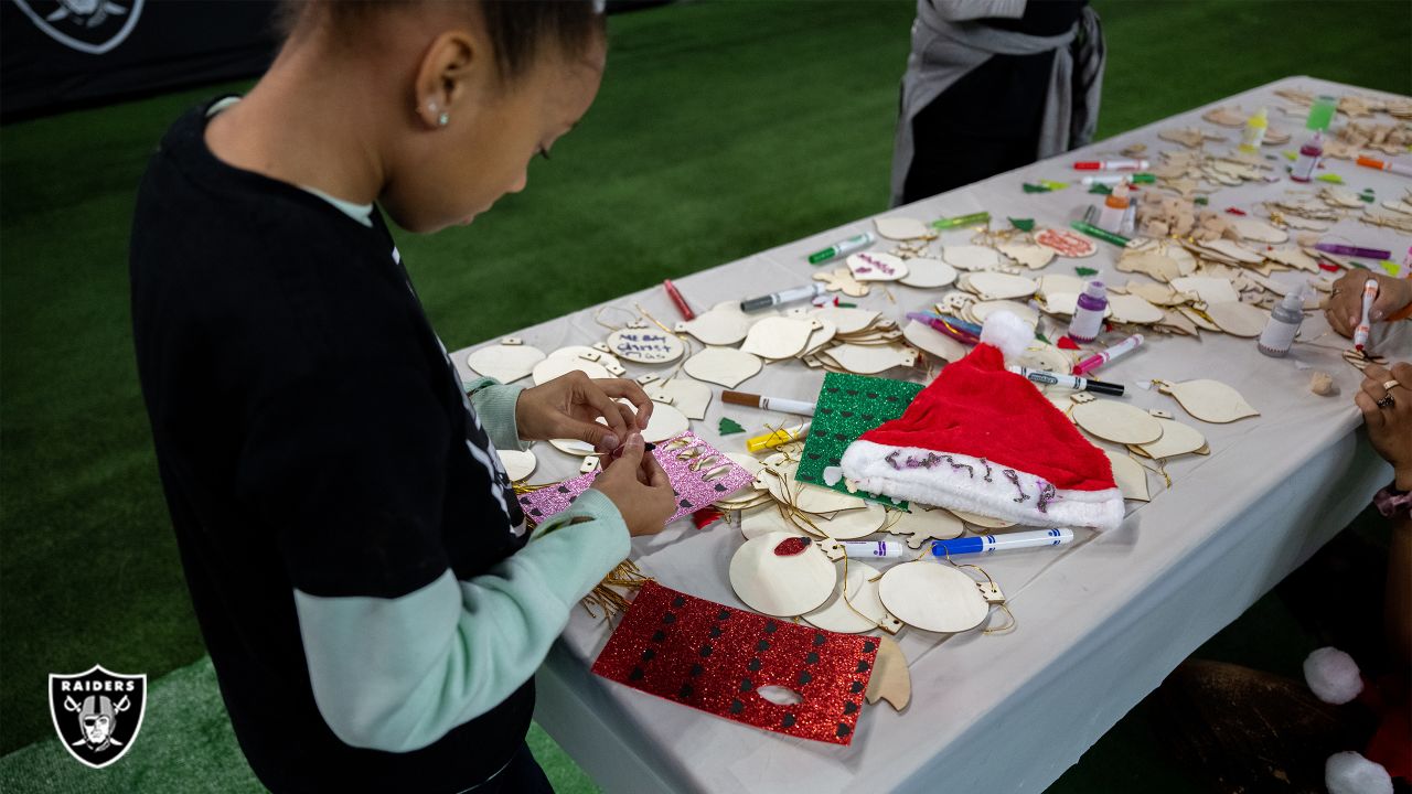 Photos: Youth Holiday Party at Allegiant Stadium