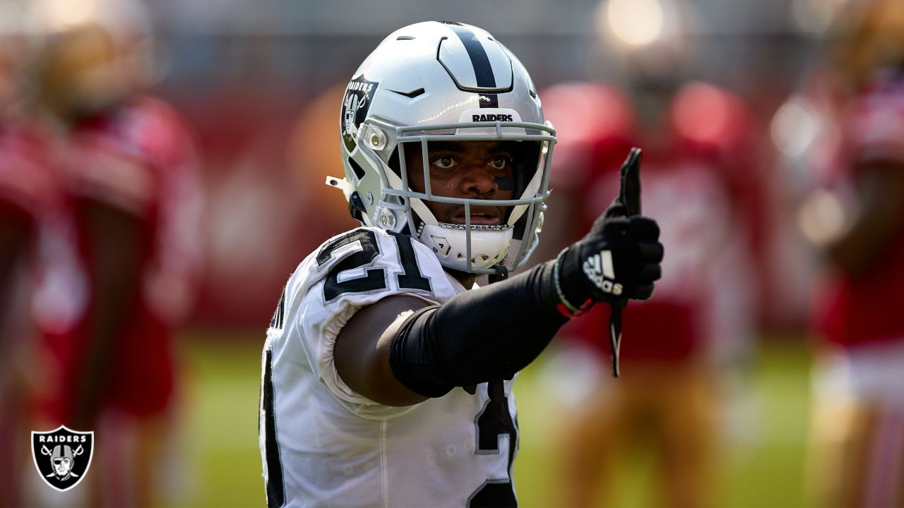 Nate Hobbs reacts to signing his rookie contract and explains what he  brings to the Raiders' secondary