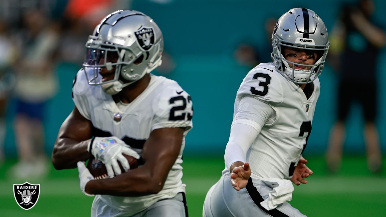 Las Vegas Raiders vs. Miami Dolphins notebook: Is Jarrett Stidham actually  kind of good?