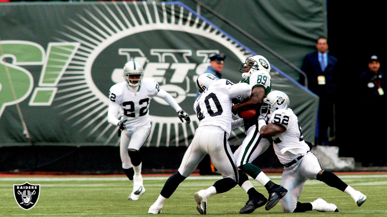 East Rutherford, New Jersey, USA. 24th Nov, 2019. Oakland Raiders free  safety Erik Harris (25) during a NFL game between the Oakland Raiders and  the New York Jets at MetLife Stadium in