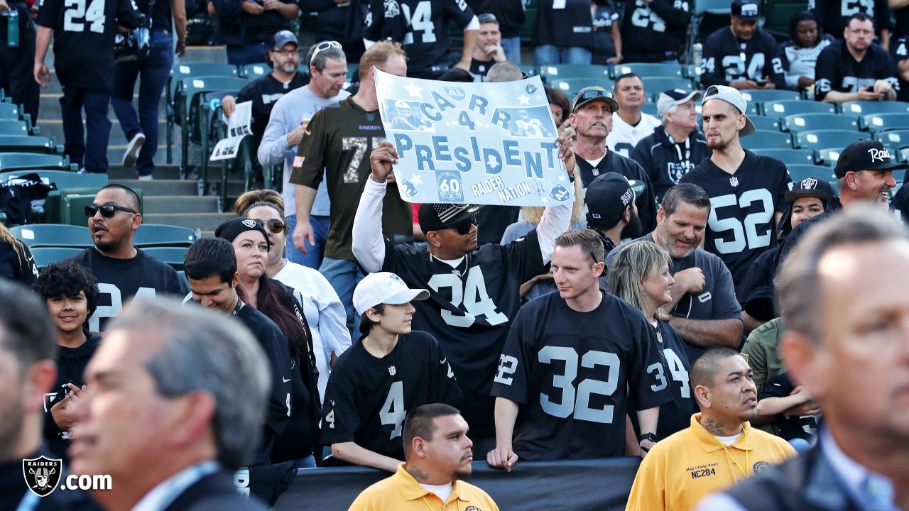 Emo Raiders fan at Broncos stadium