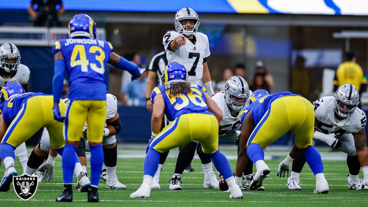 Rams QB says playing Raiders in SoFi Stadium 'felt like away game'