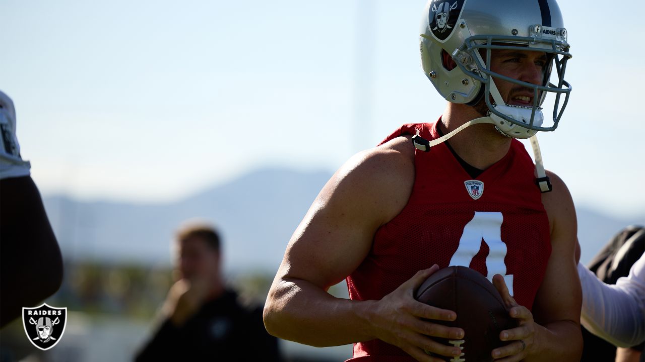 Training Camp: Under the helmet with Derek Carr 