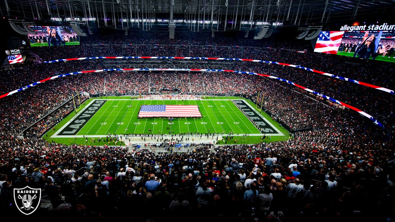 Allegiant Stadium comes to life as Raiders begin 2021 preseason