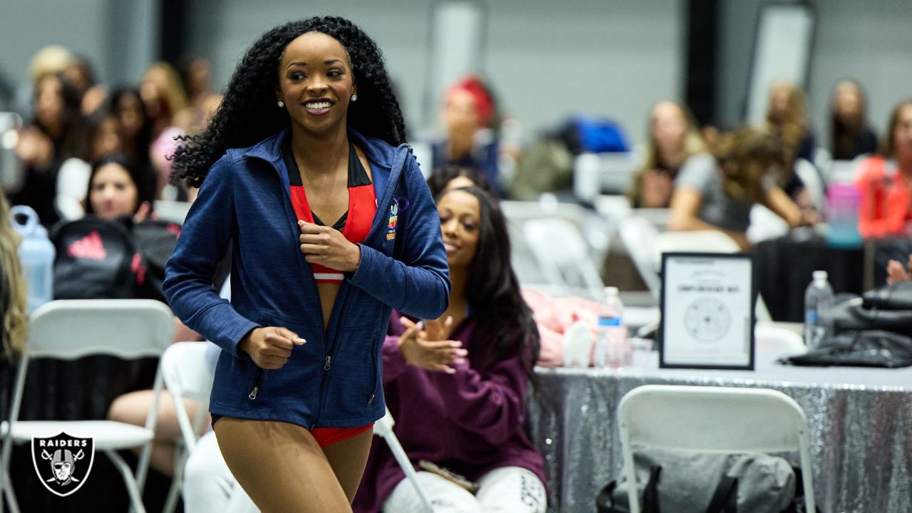 Photos: Raiderettes hold preliminary auditions for the 2022 squad