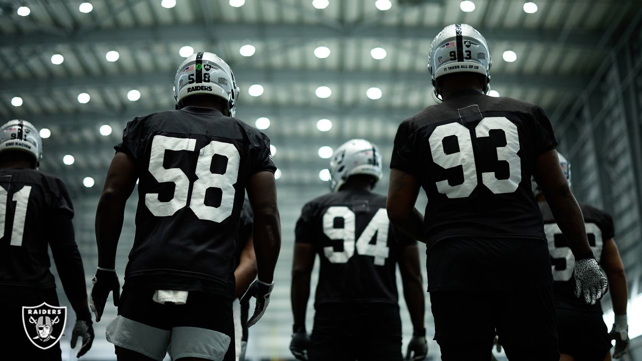 Team of Las Vegas Raiders Football Players Practice on the Field in the  City of Las Vegas, Nevada Editorial Stock Image - Image of players,  offense: 289561589