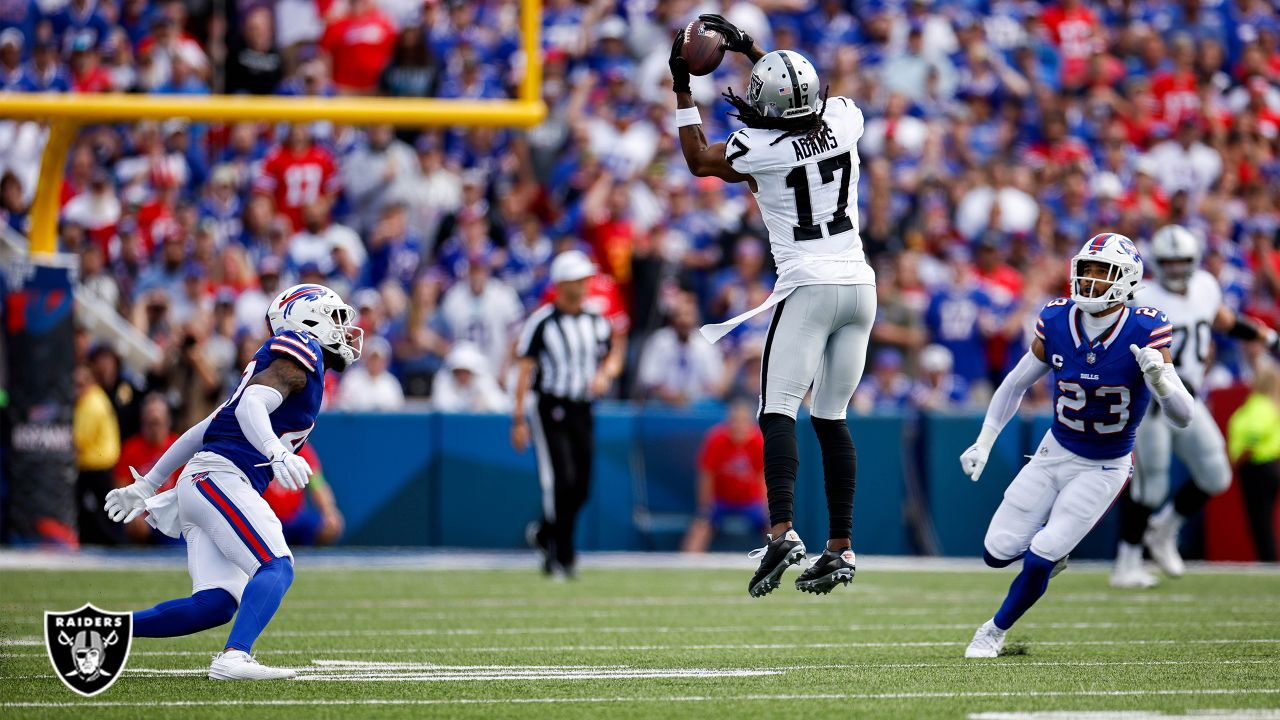 Halftime Report: Competitive spirts are high between Raiders, Bills