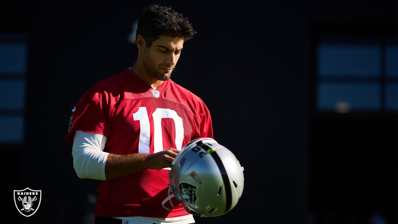 Garoppolo, Crosby and James Presser - 8.10.23, 2023 Training Camp, Raiders